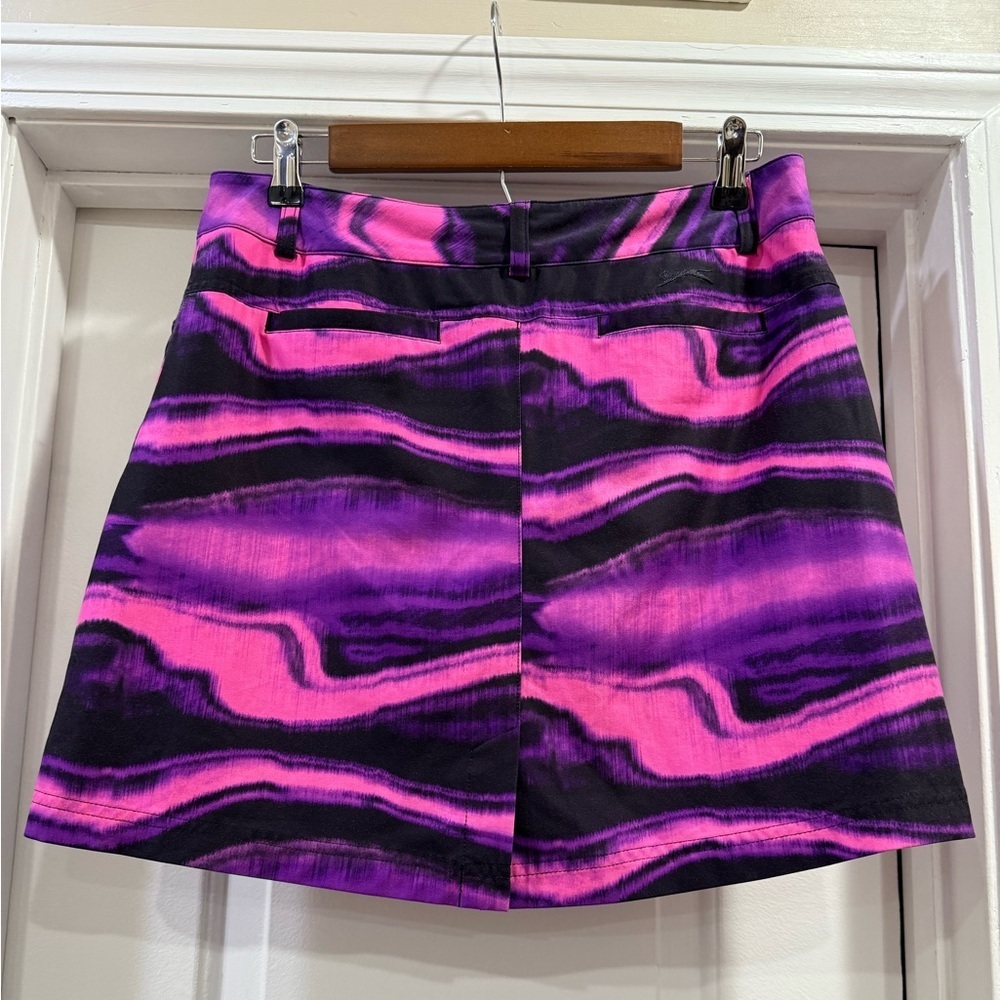 Slazenger Pink and Purple Golf Skort Size 6